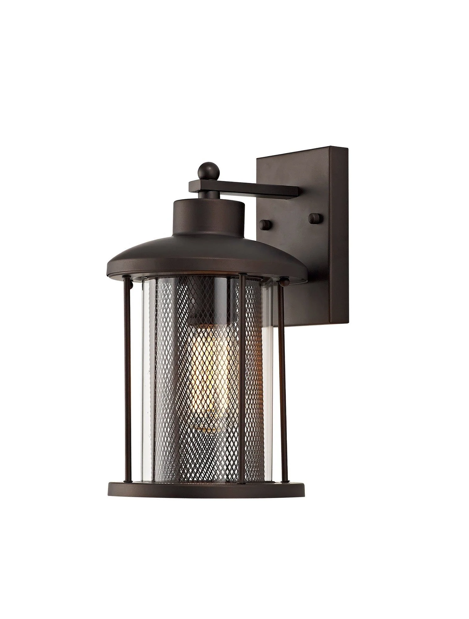 Turbo Extra Large/Large/Small Wall Lamp, Antique Bronze/Clear Glass, IP54, 2yrs Warranty - Image 3