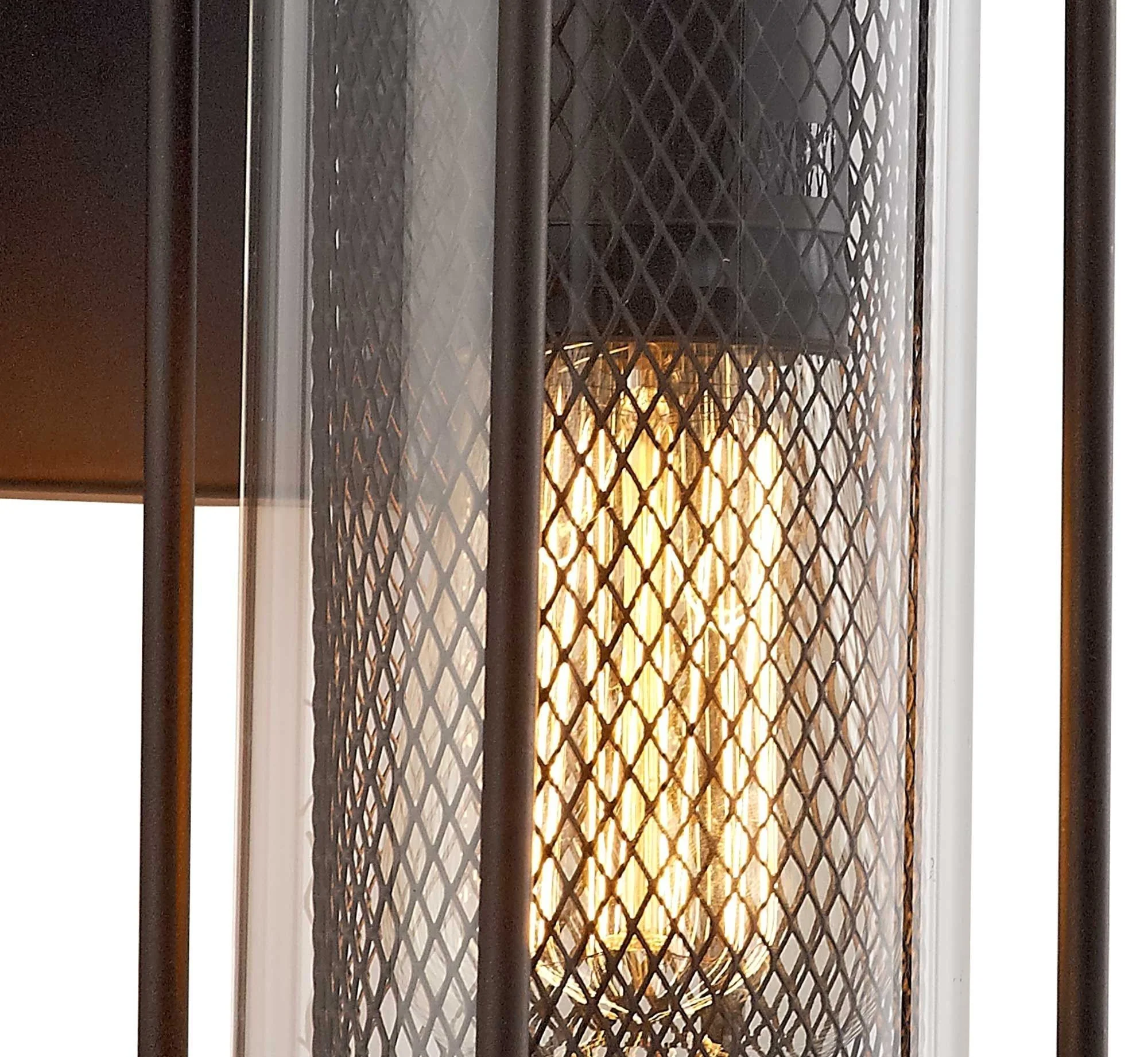 Turbo Extra Large/Large/Small Wall Lamp, Antique Bronze/Clear Glass, IP54, 2yrs Warranty - Image 6