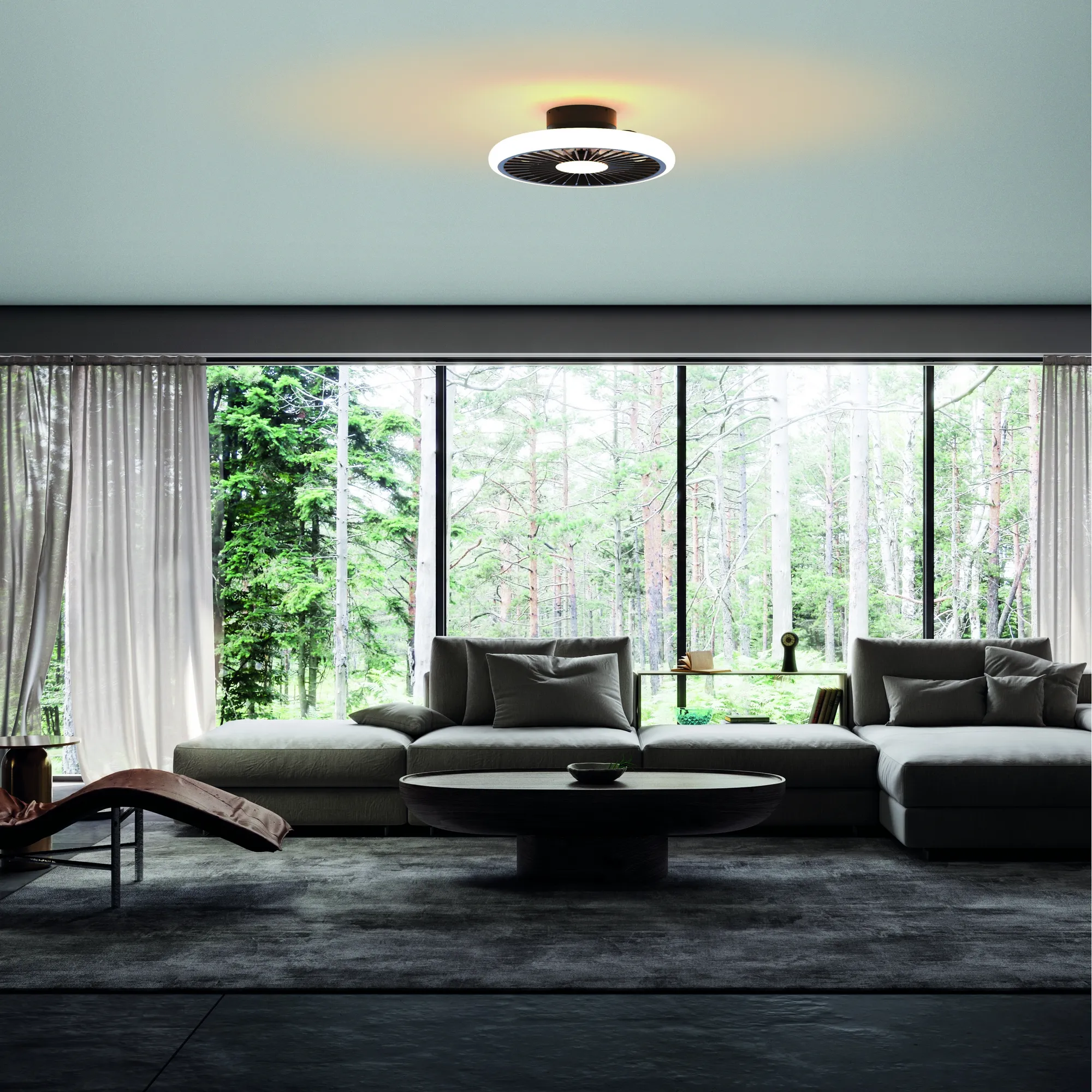 Turbo LED Fan Remote Control - Black/White - Image 6