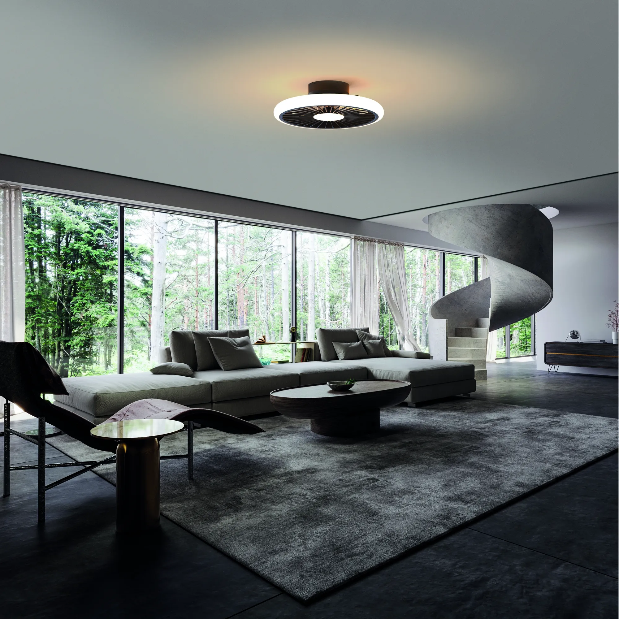 Turbo LED Fan Remote Control - Black/White - Image 8
