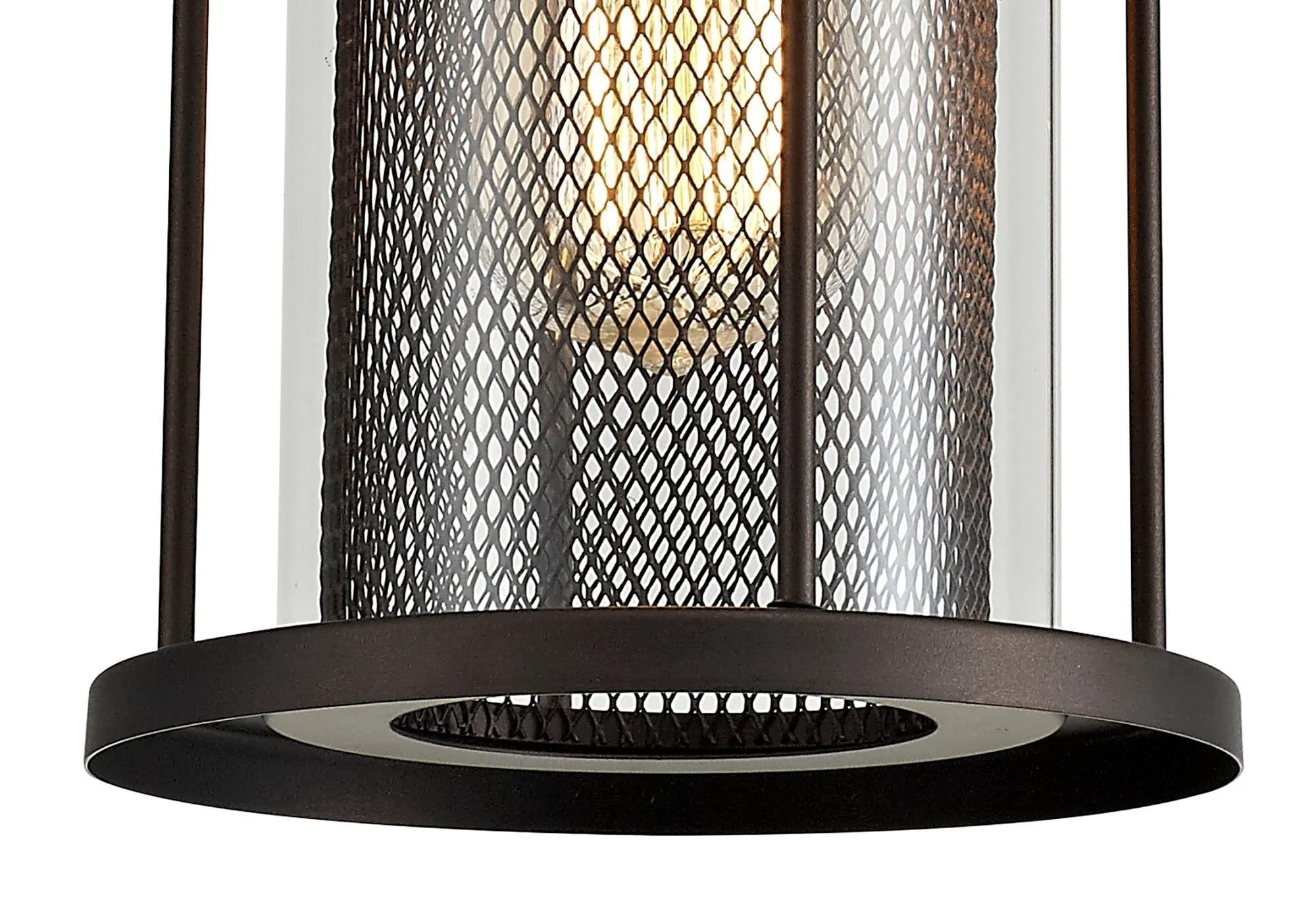 Turbo Pendant, Antique Bronze/Clear Glass, IP54, 2yrs Warranty - Image 3
