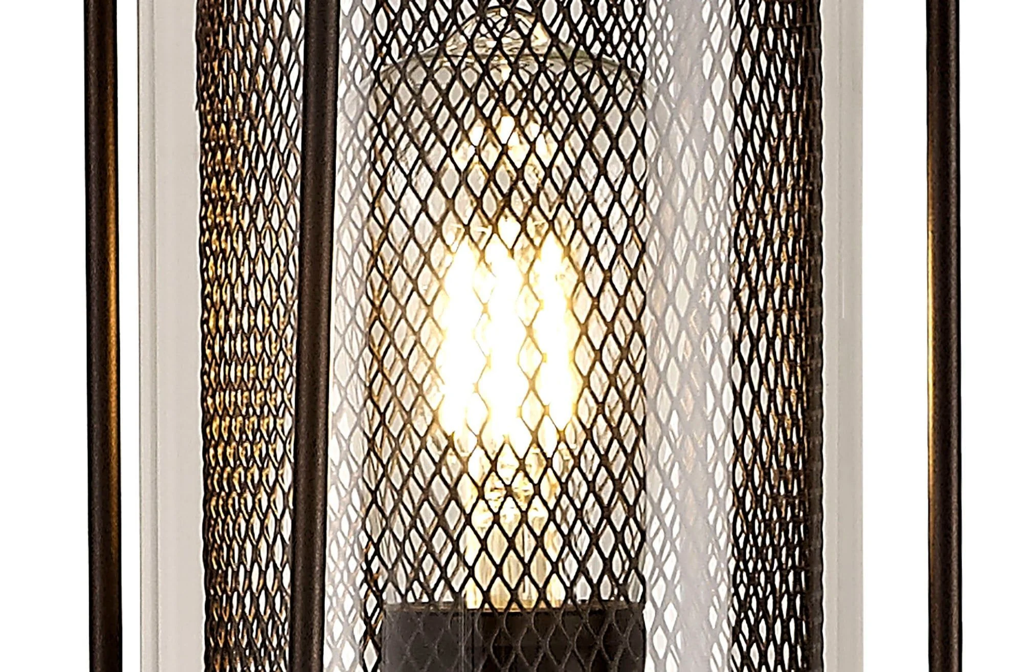 Turbo Single Headed Post Lamp, Antique Bronze/Clear Glass, IP54, 2yrs Warranty - Image 4