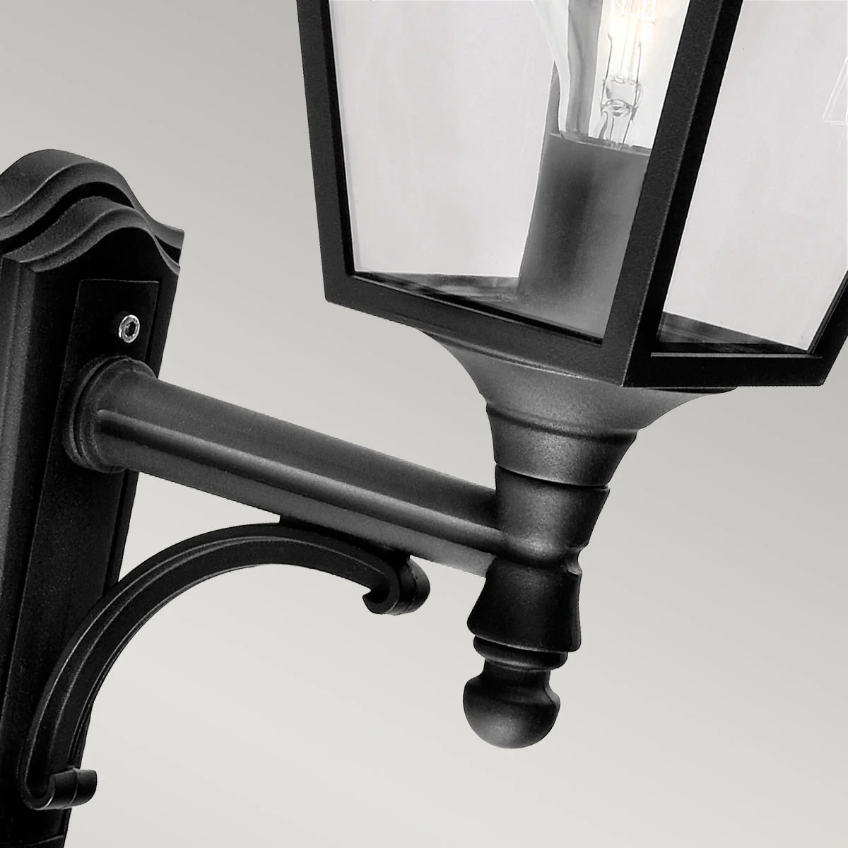 Turin 1 Light Medium/Large Down/Up Wall Lantern - Black - Image 11