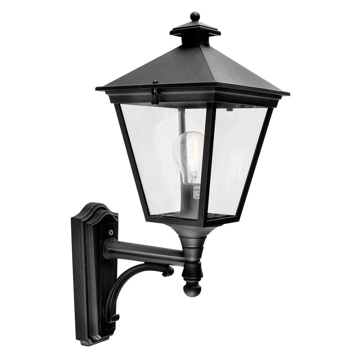 Turin 1 Light Medium/Large Down/Up Wall Lantern - Black - Image 16