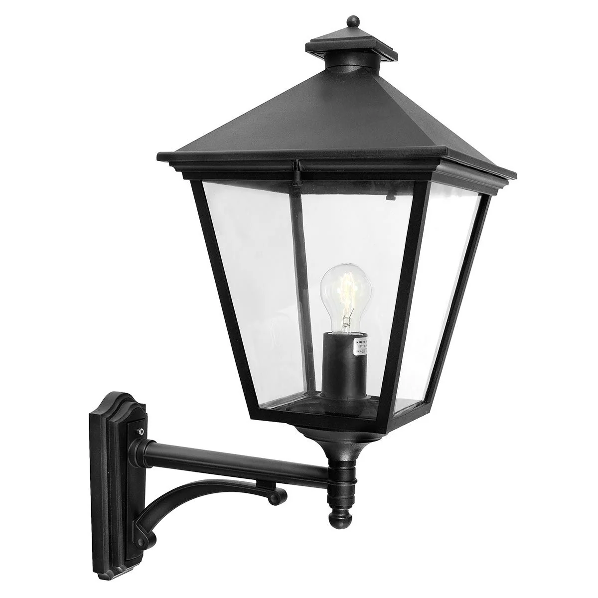 Turin 1 Light Medium/Large Down/Up Wall Lantern - Black - Image 17