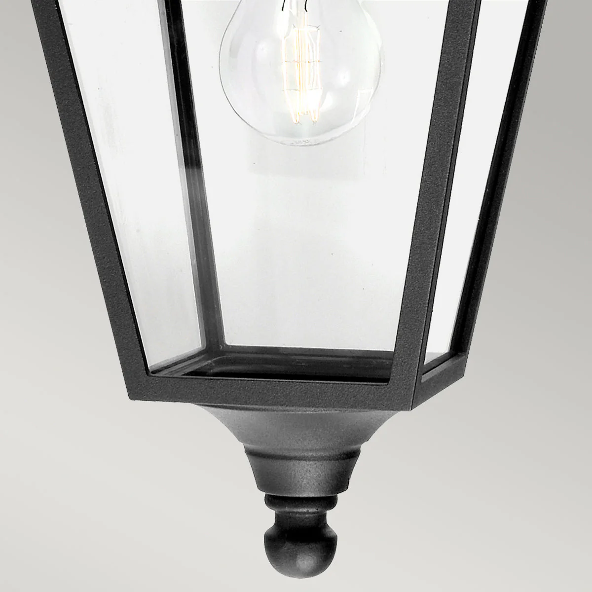 Turin 1 Light Medium/Large Down/Up Wall Lantern - Black - Image 3