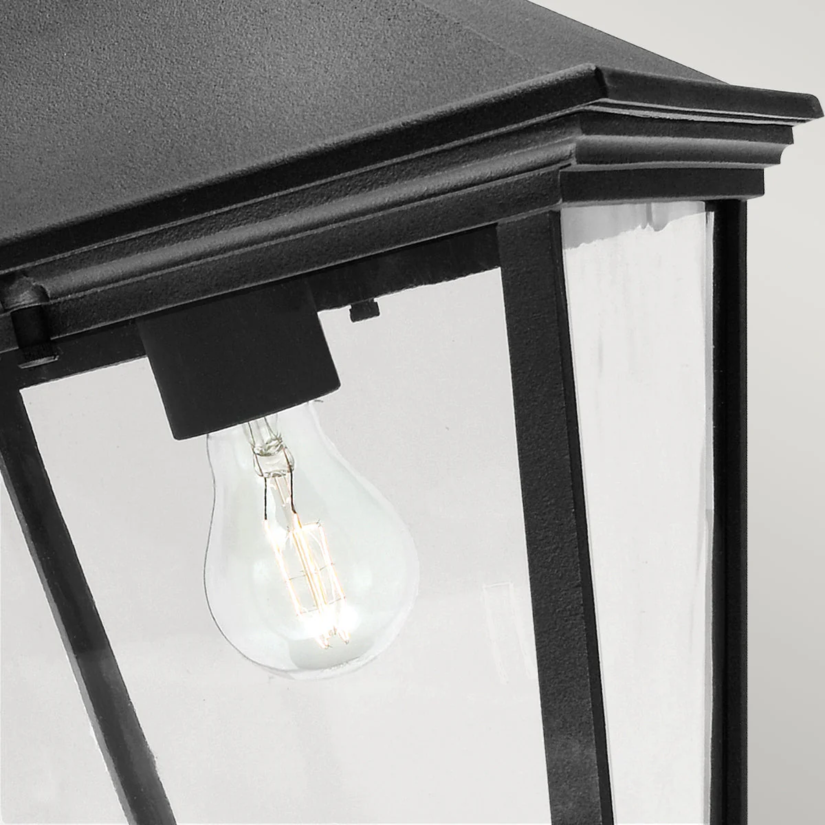 Turin 1 Light Medium/Large Down/Up Wall Lantern - Black - Image 4