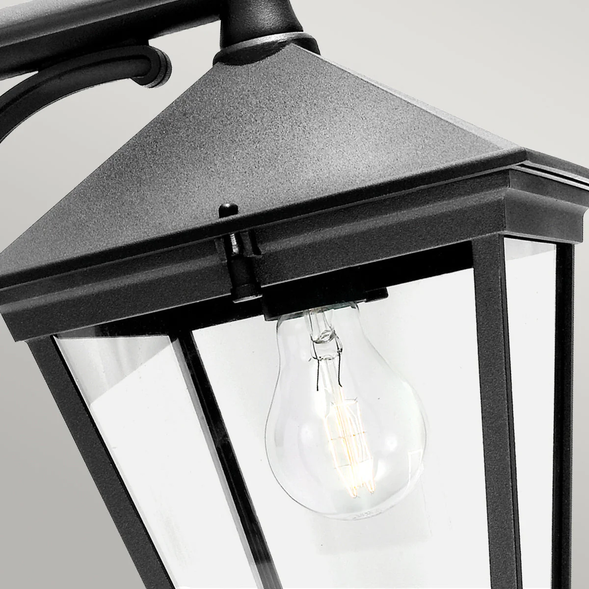 Turin 1 Light Medium/Large Down/Up Wall Lantern - Black - Image 5
