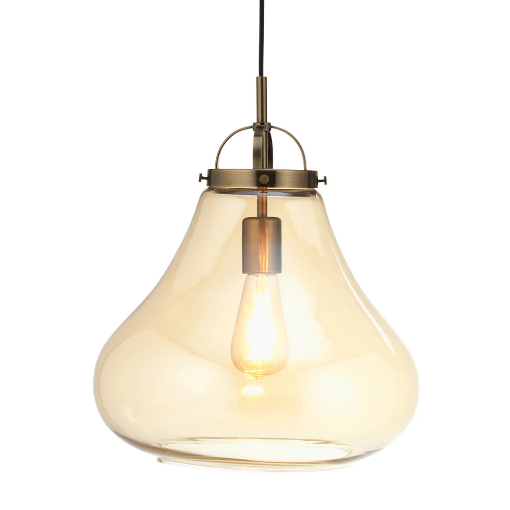 Turua Glass Pendant Medium/Large - Various Finish - Image 6