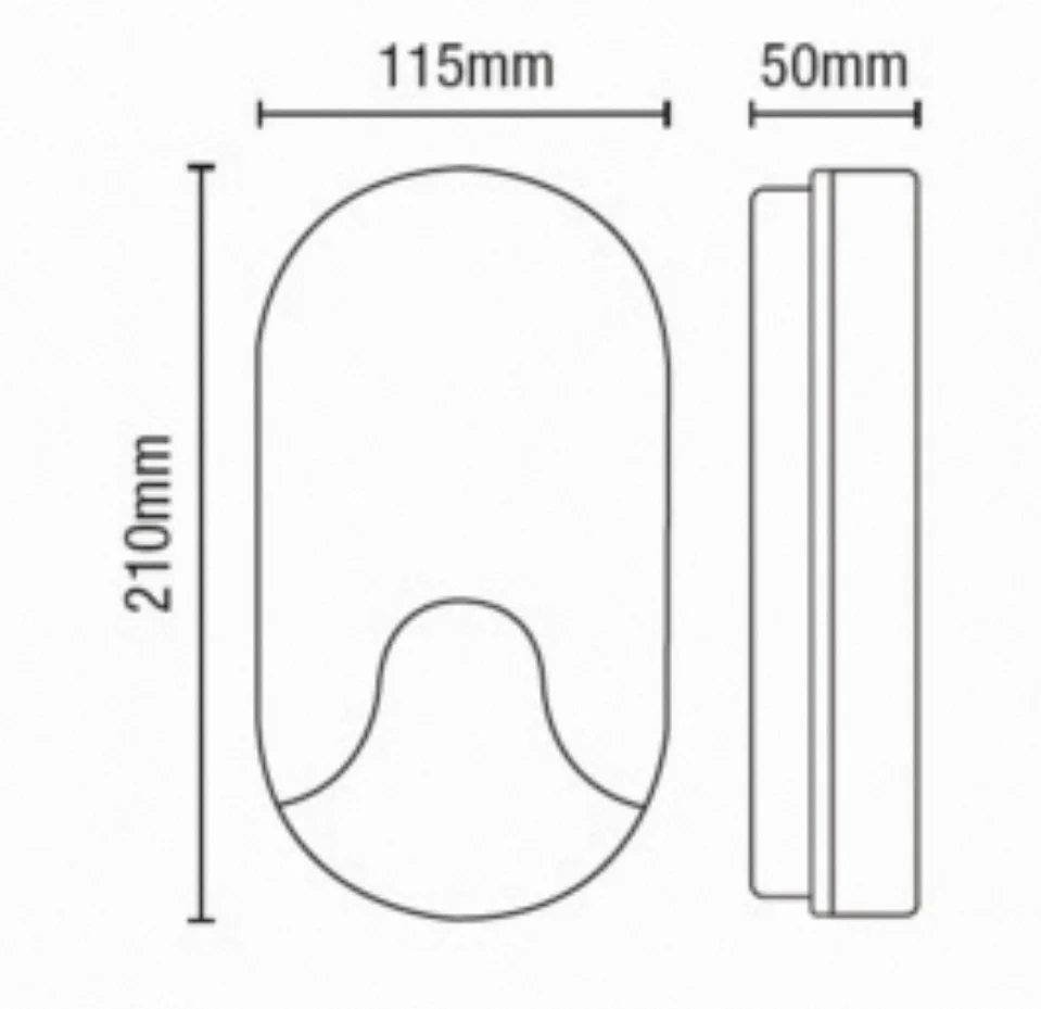 Turus Wall Light- Round/ Oval Finish - Image 5