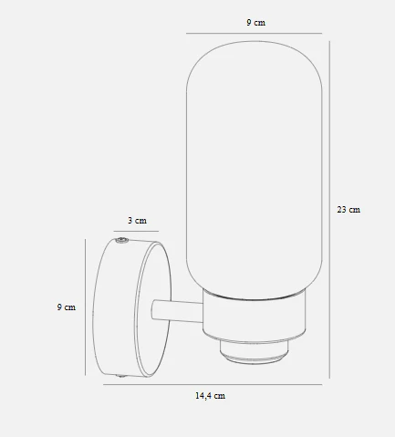 Tutan Wall Light- Brass Finish - Image 5