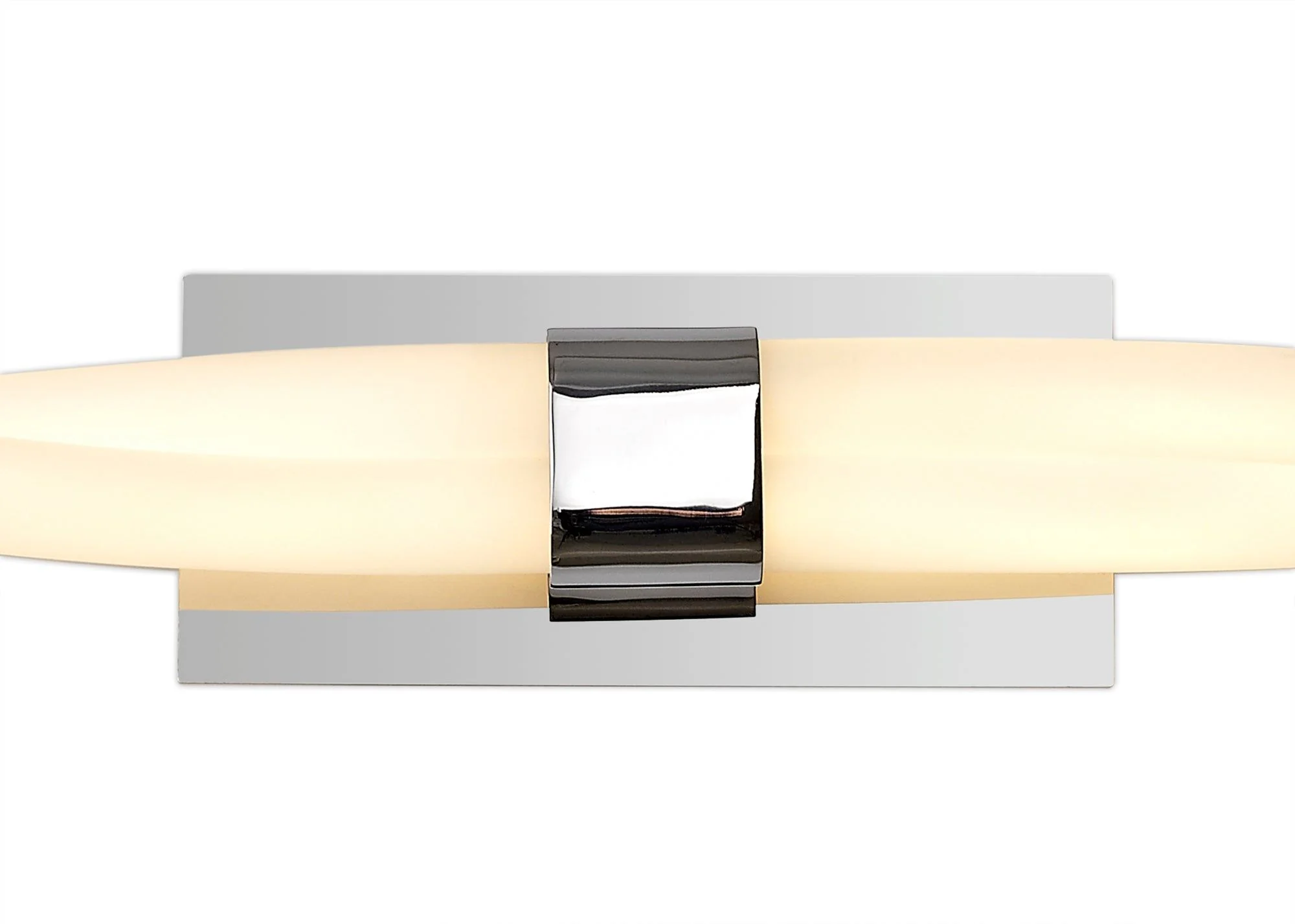 Twine Wall Lamp Large, 2 x 10W LED, 3000K, 1400lm, IP44, Polished Chrome, 3yrs Warranty - Image 2