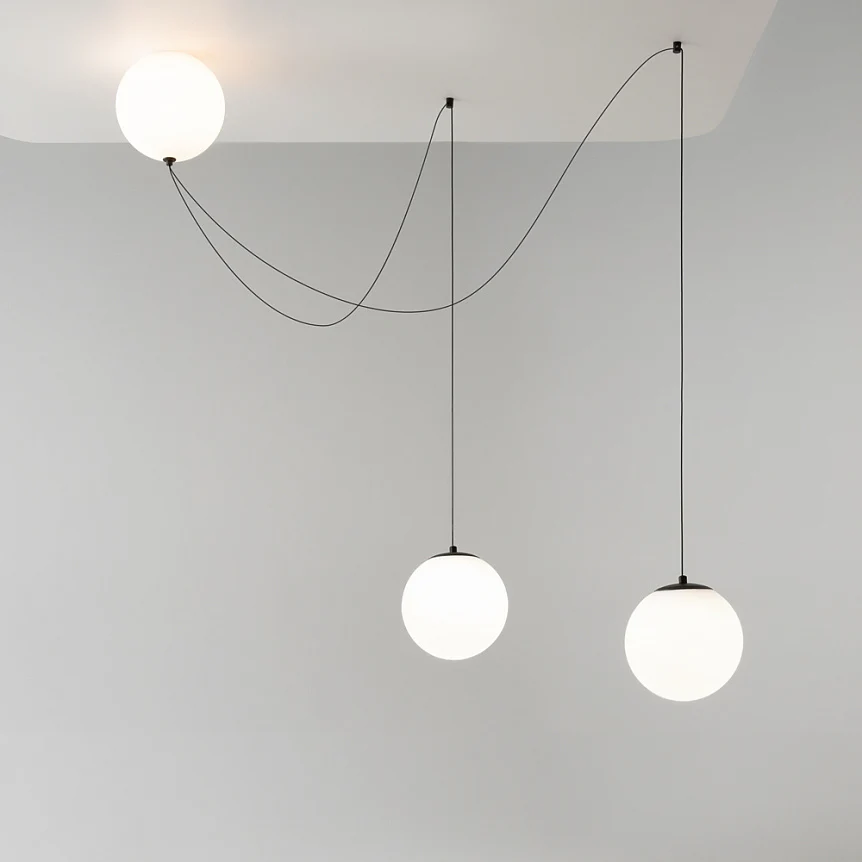 Twins LED Pendant Light - Two/Three Lights - Image 3