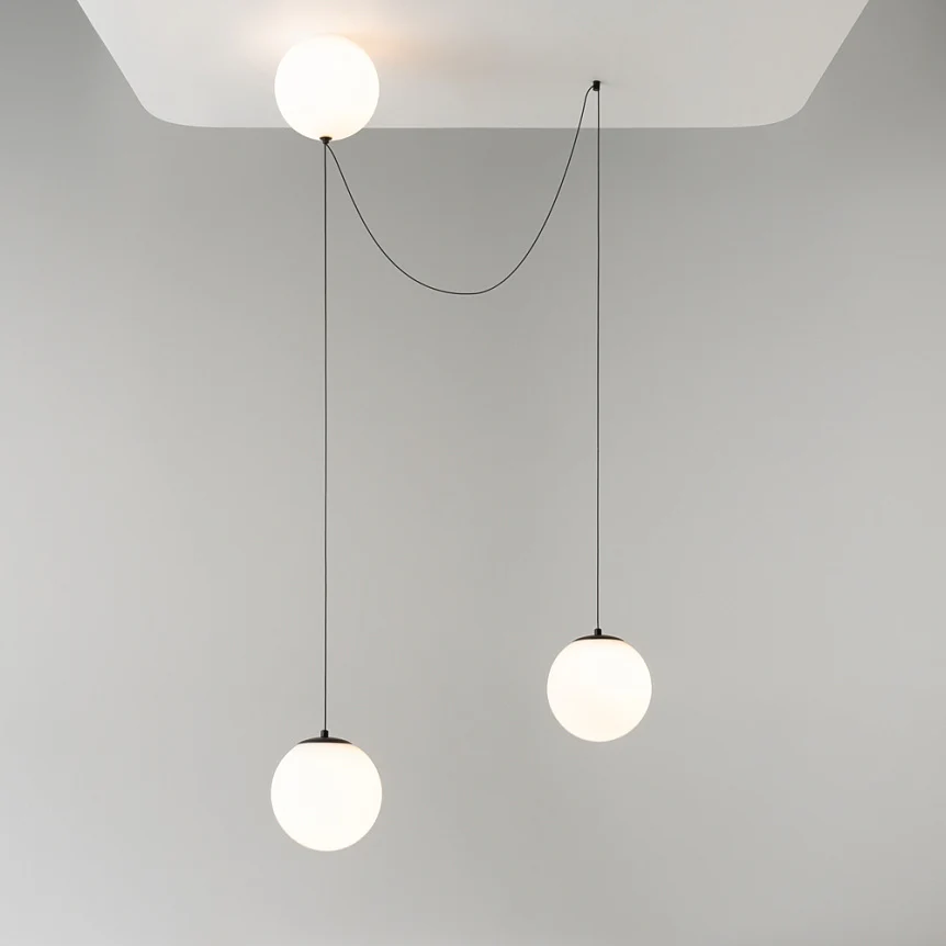 Twins LED Pendant Light - Two/Three Lights - Image 4