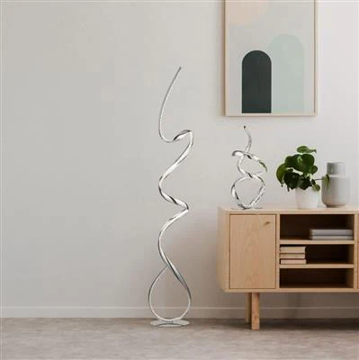 Twirls LED Crystal Table Lamp - Chrome - Image 3