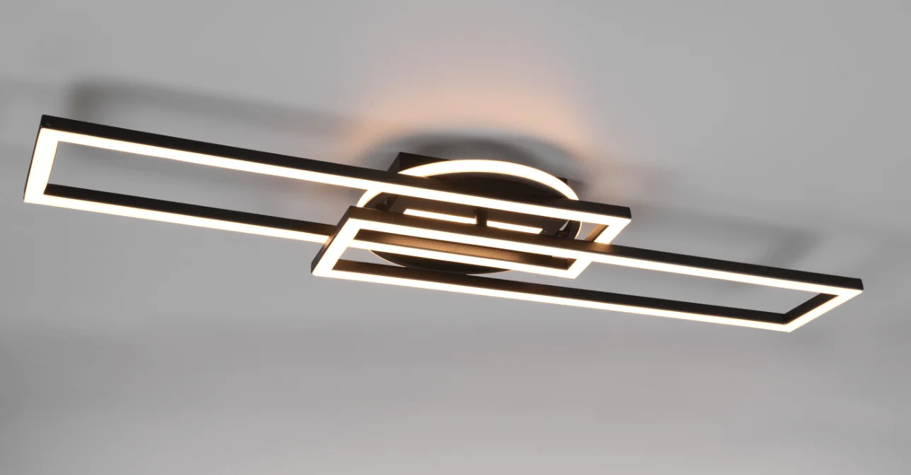 Twister LED Flush Ceiling Light - Various Colours - Image 5