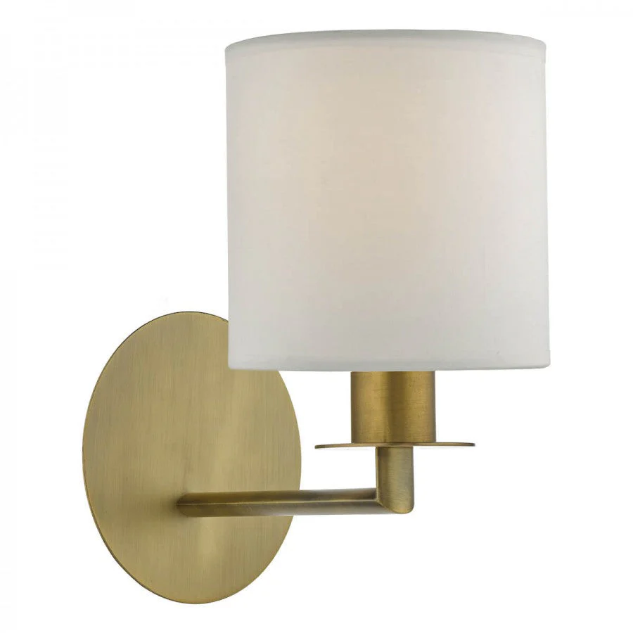 Tyler Wall Light Fitting Only - Bronze/Satin Nickel IP20 - Image 7
