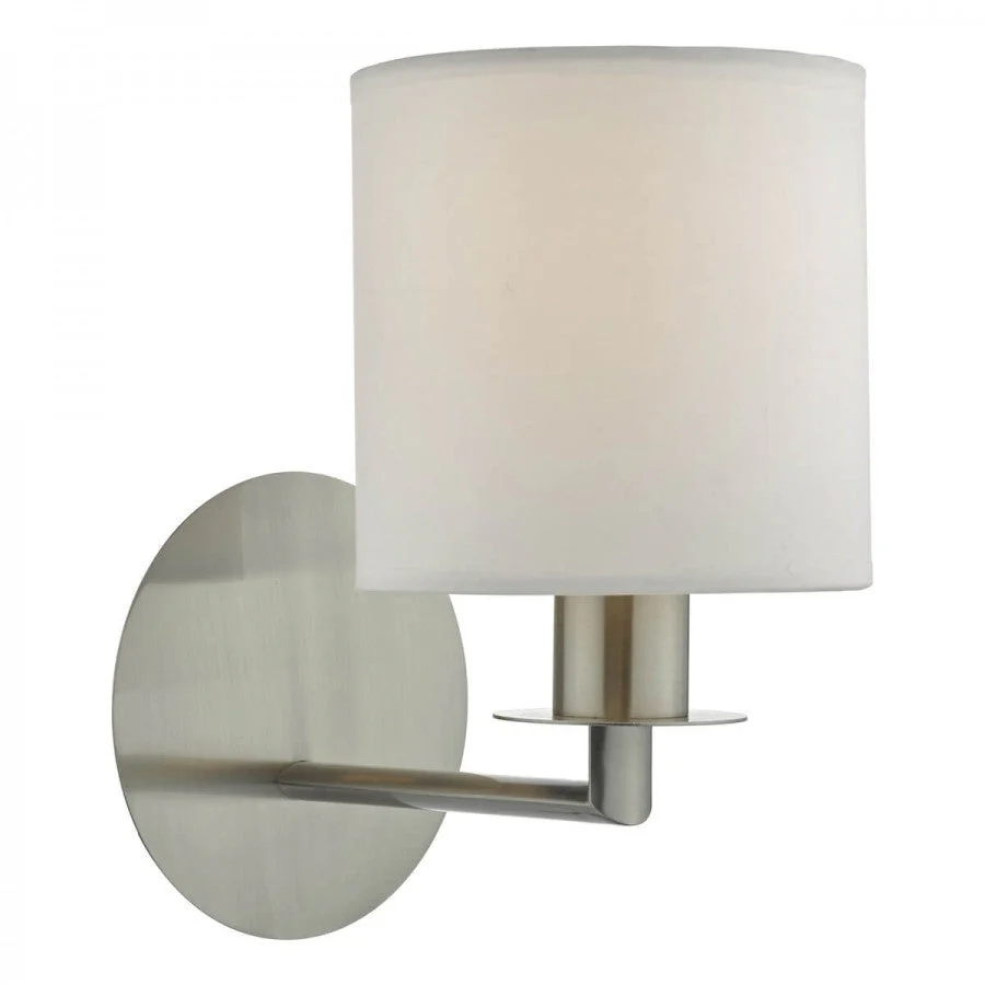 Tyler Wall Light Fitting Only - Bronze/Satin Nickel IP20 - Image 8