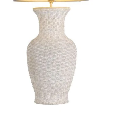 Ubud Table Lamp Brown/ Cream-  Base Only - Image 4