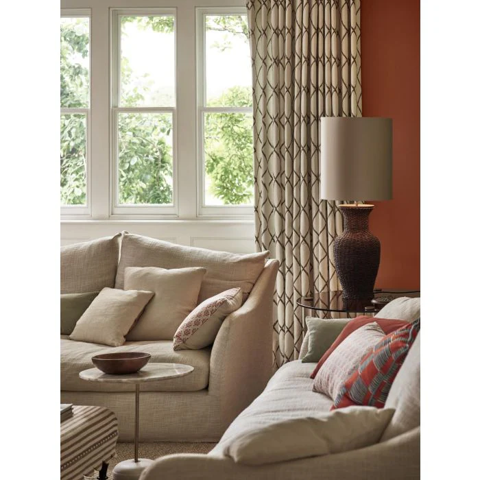 Ubud Table Lamp Brown/ Cream-  Base Only - Image 6