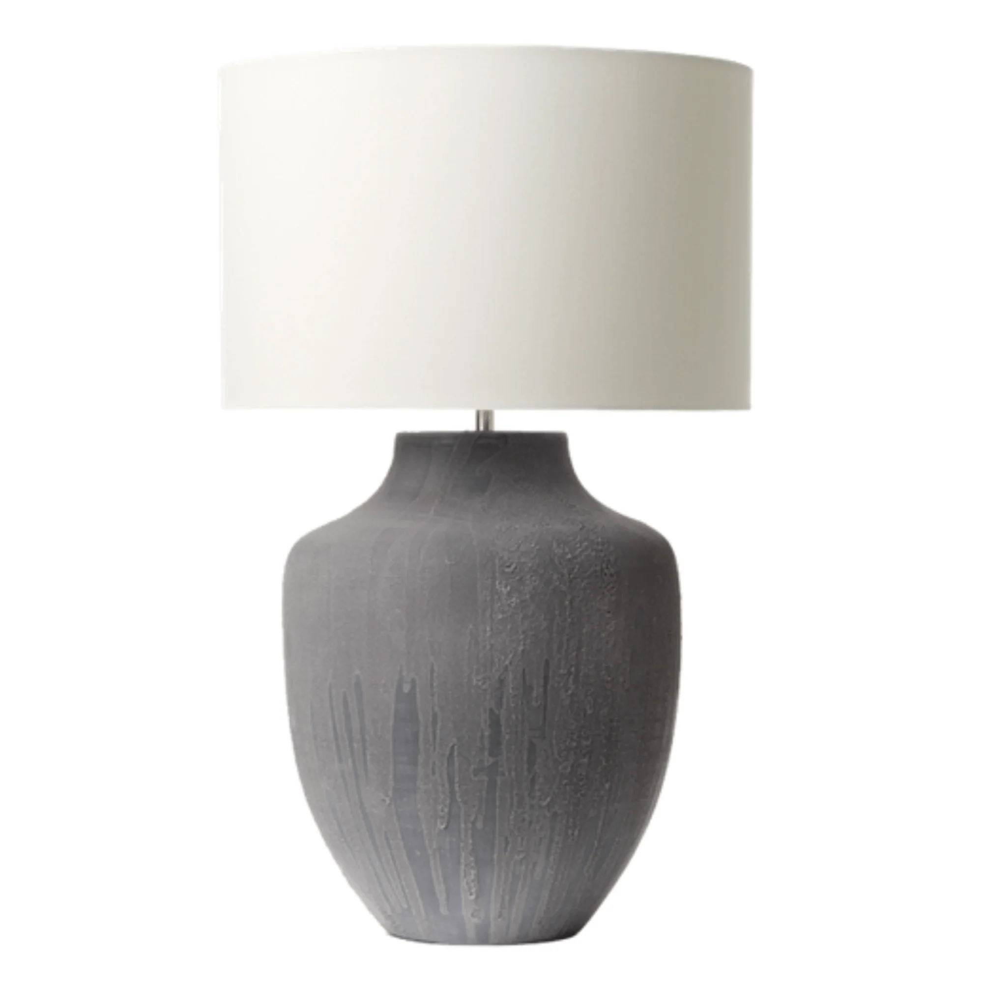 Udine Table Lamp Grey Base Only - Image 3