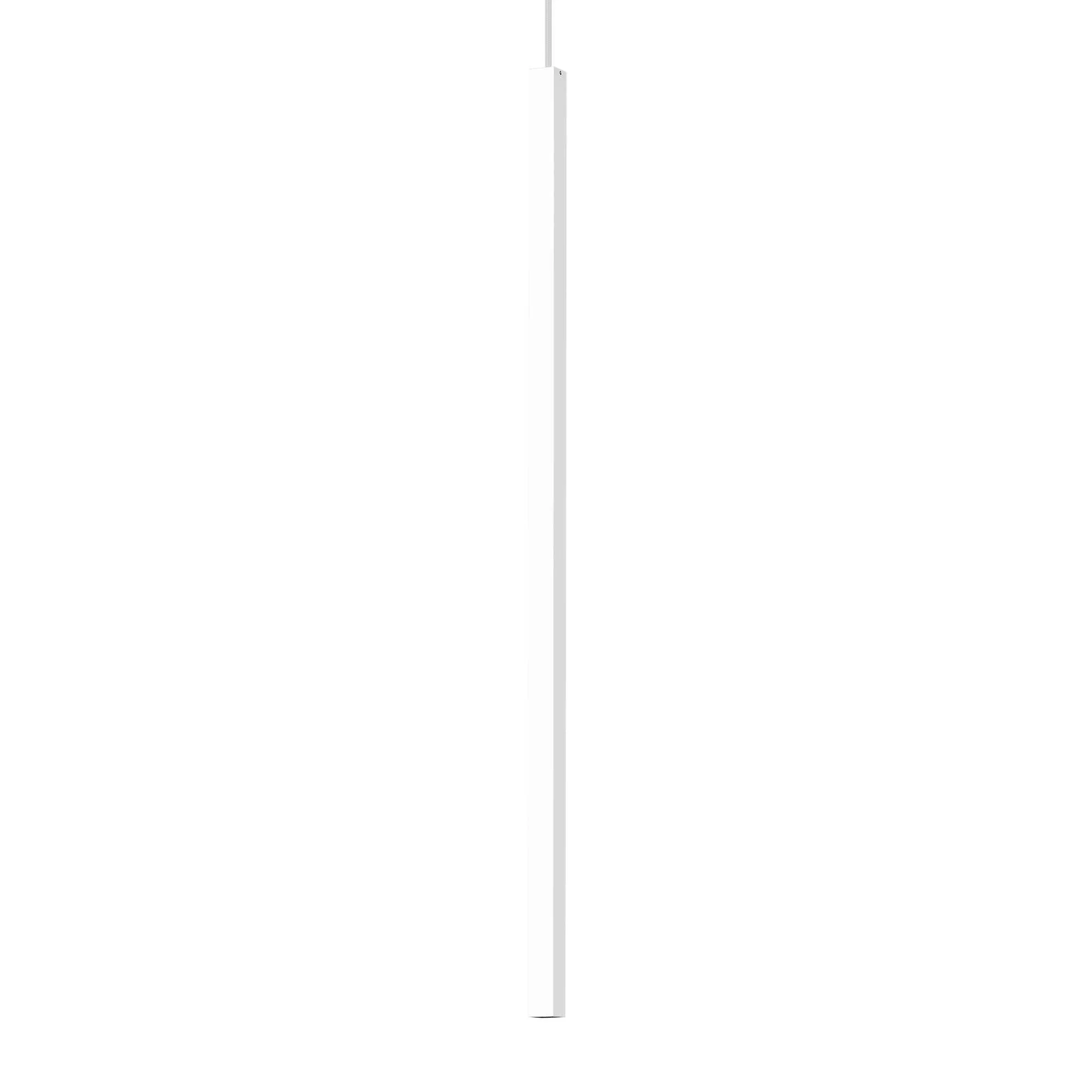 Ultrathin Pendant Light Fitting - White/Chrome/Black Finish - Image 10