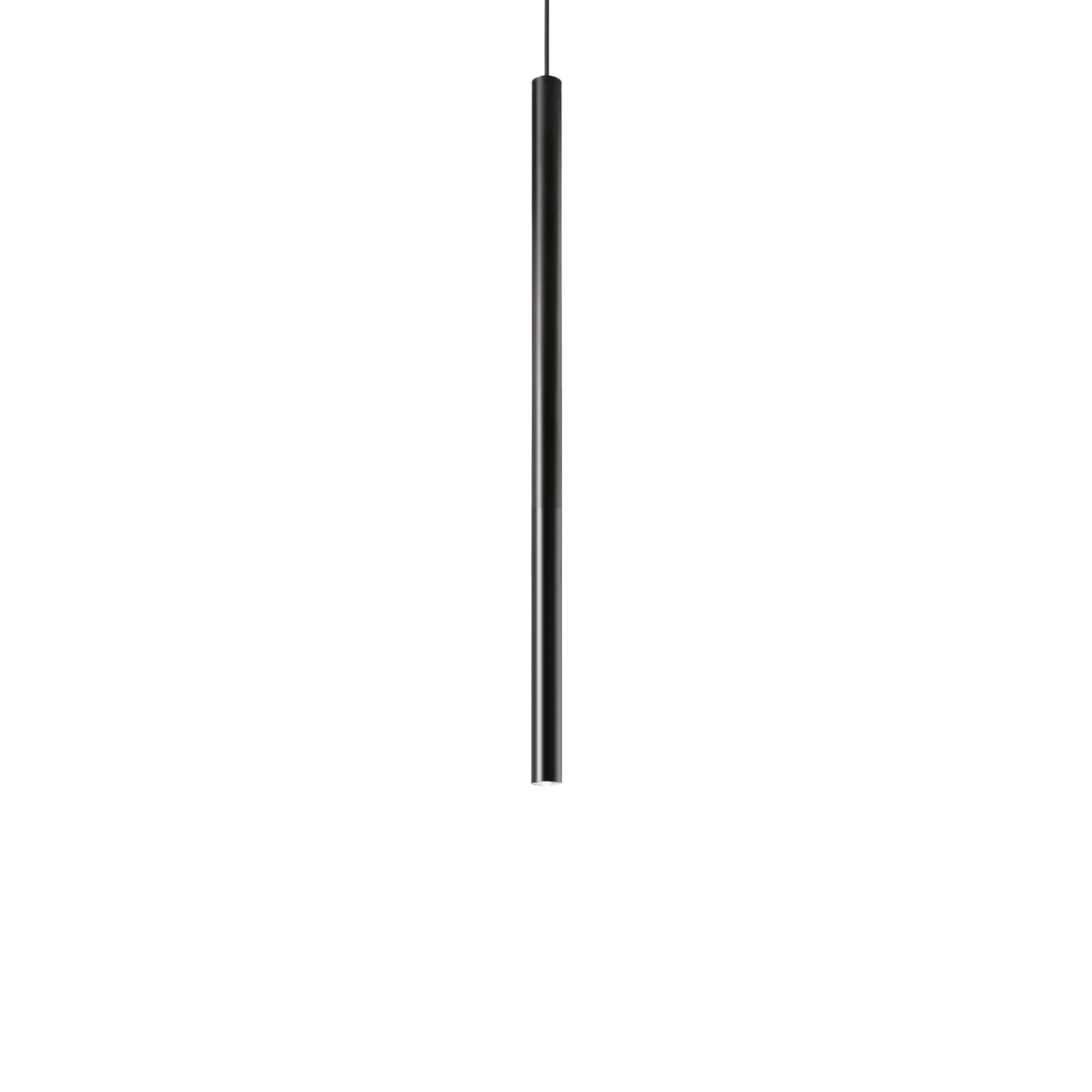 Ultrathin Pendant Light Fitting - White/Chrome/Black Finish - Image 12