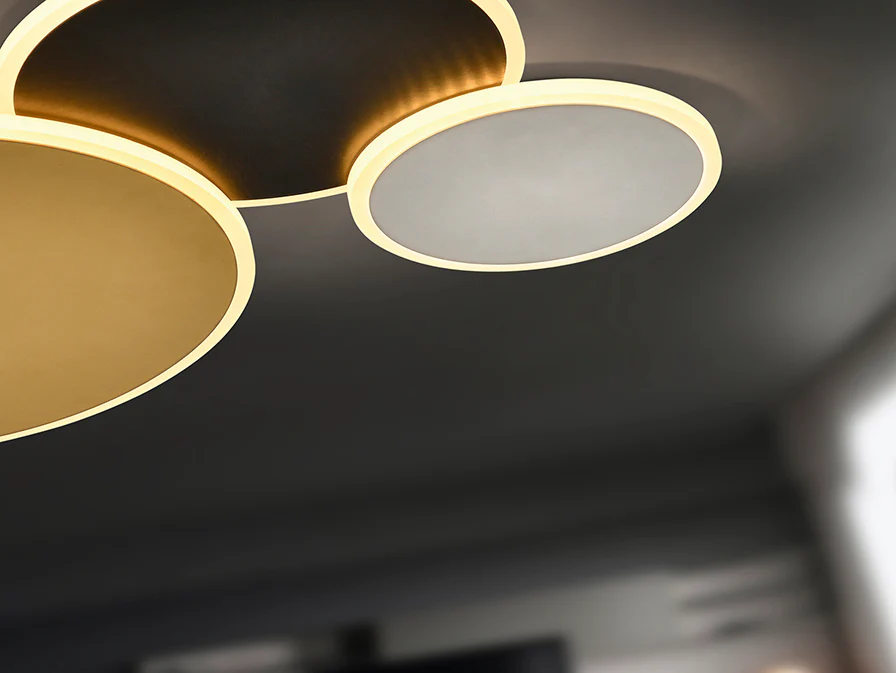 UMBRA LED CEILING LAMP - GOLD/ BLACK/ WHITE - Image 4