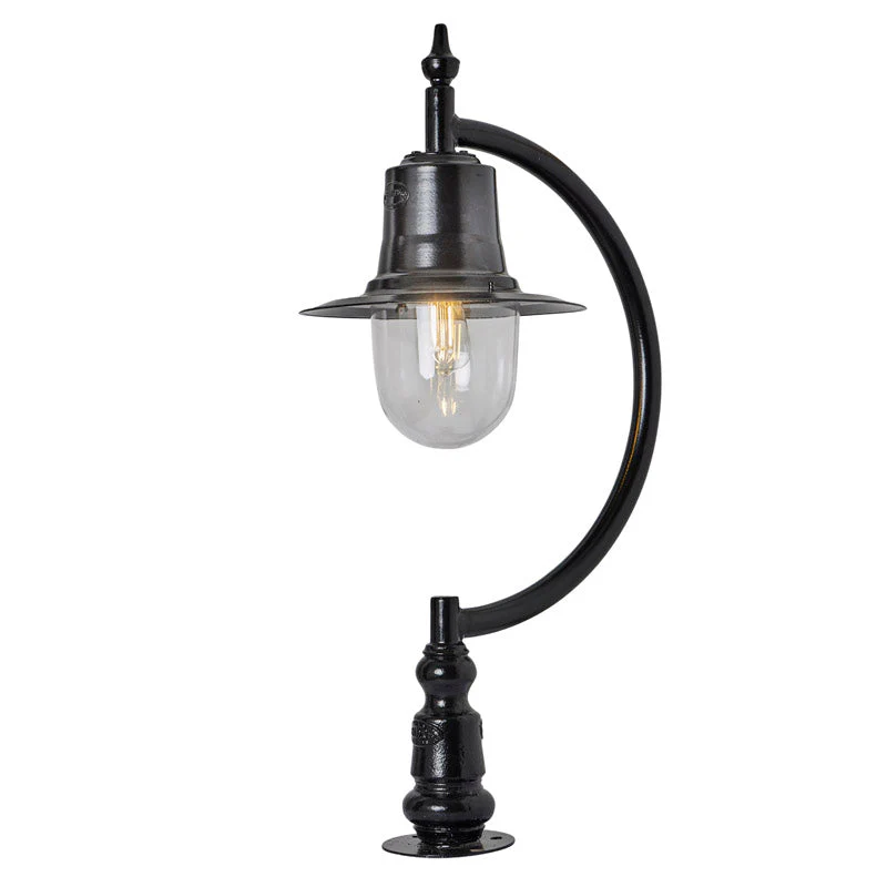 Upfield 1Lt Teardrop Narrow Pier Light - Cast Iron/Copper - Image 4