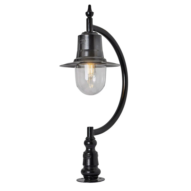 Upfield 1Lt Teardrop Narrow Pier Light - Cast Iron/Copper - Image 5
