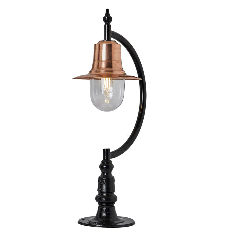 Upfield 1Lt Teardrop Pier Light - Cast Iron/Copper - Image 10