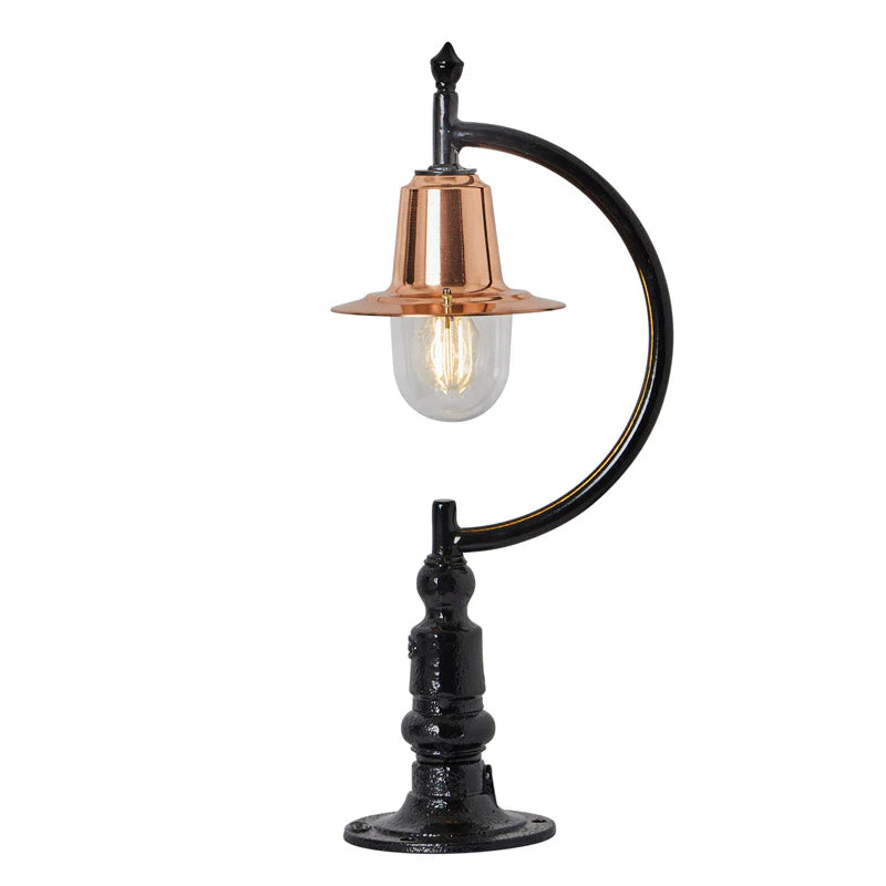 Upfield 1Lt Teardrop Pier Light - Cast Iron/Copper - Image 20