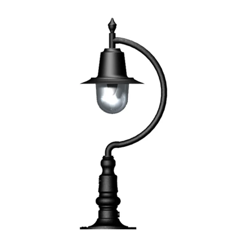 Upfield 1Lt Teardrop Pier Light - Cast Iron/Copper - Image 23