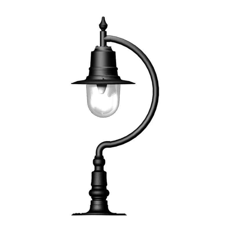 Upfield 1Lt Teardrop Pier Light - Cast Iron/Copper - Image 27