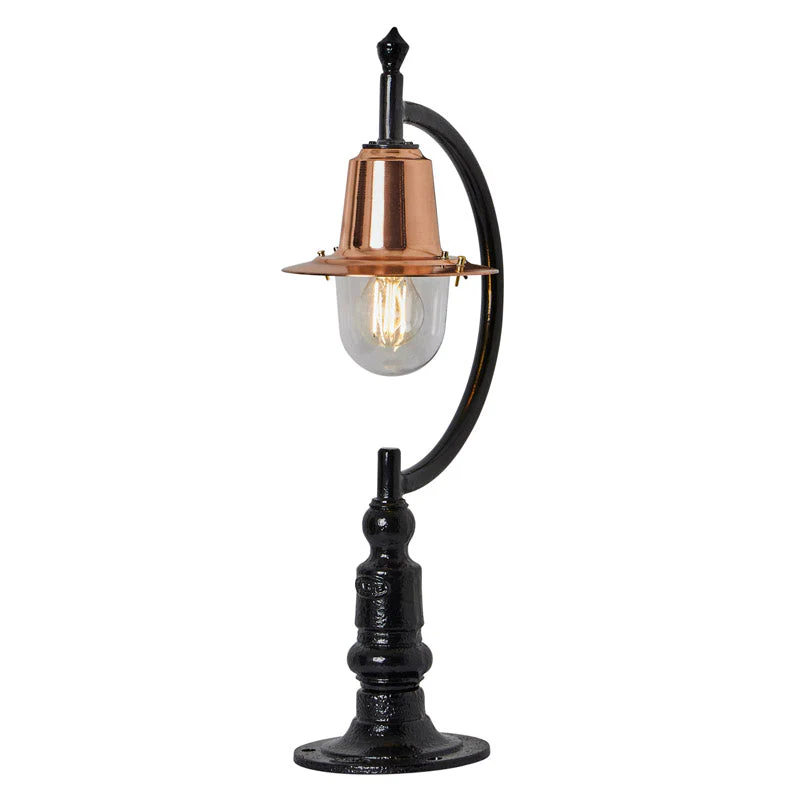 Upfield 1Lt Teardrop Pier Light - Cast Iron/Copper - Image 4