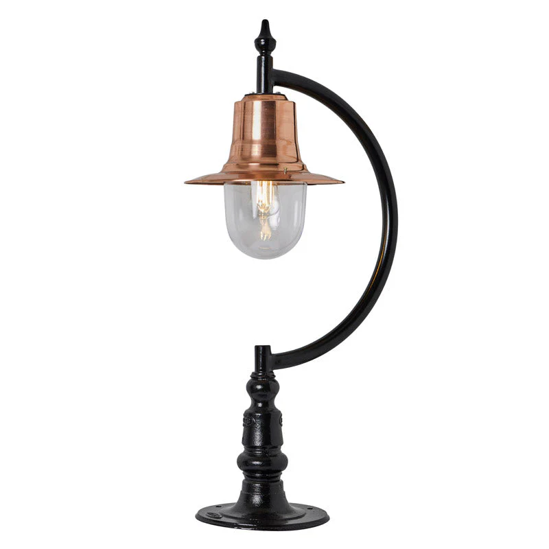 Upfield 1Lt Teardrop Pier Light - Cast Iron/Copper - Image 6