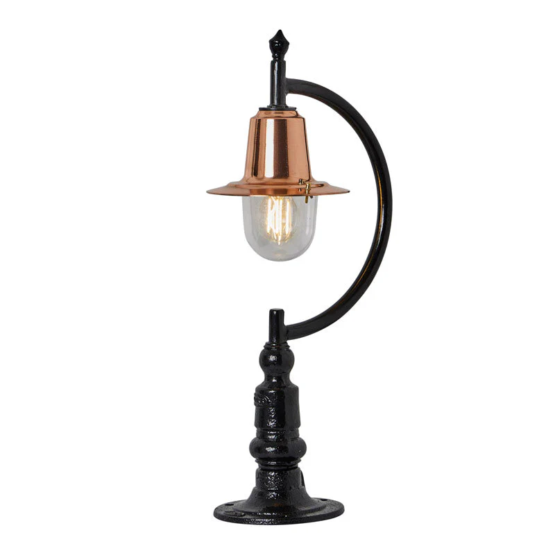 Upfield 1Lt Teardrop Pier Light - Cast Iron/Copper - Image 8