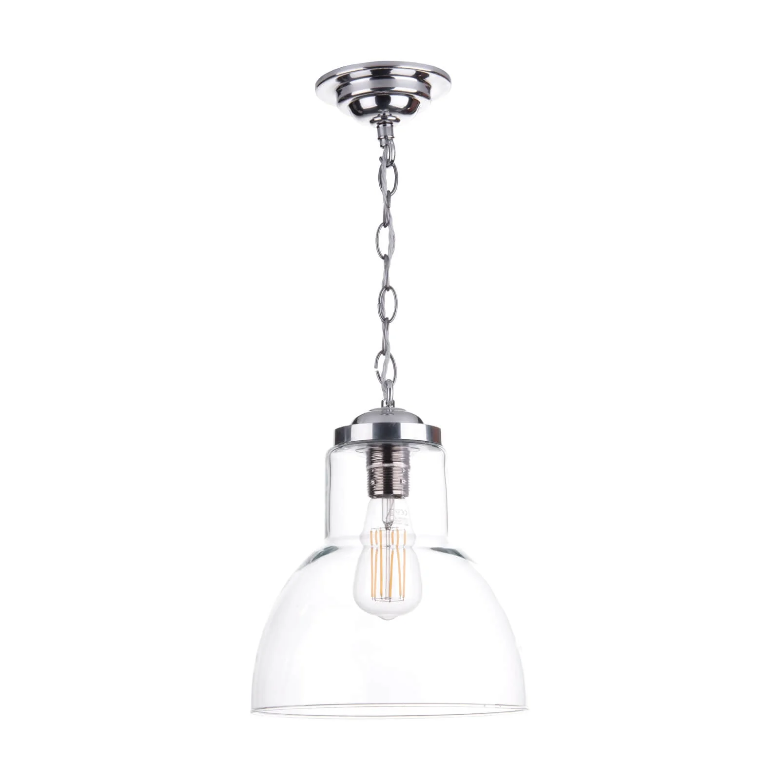 Upton 1 light Small/Large pendant Various Finishes - Image 15