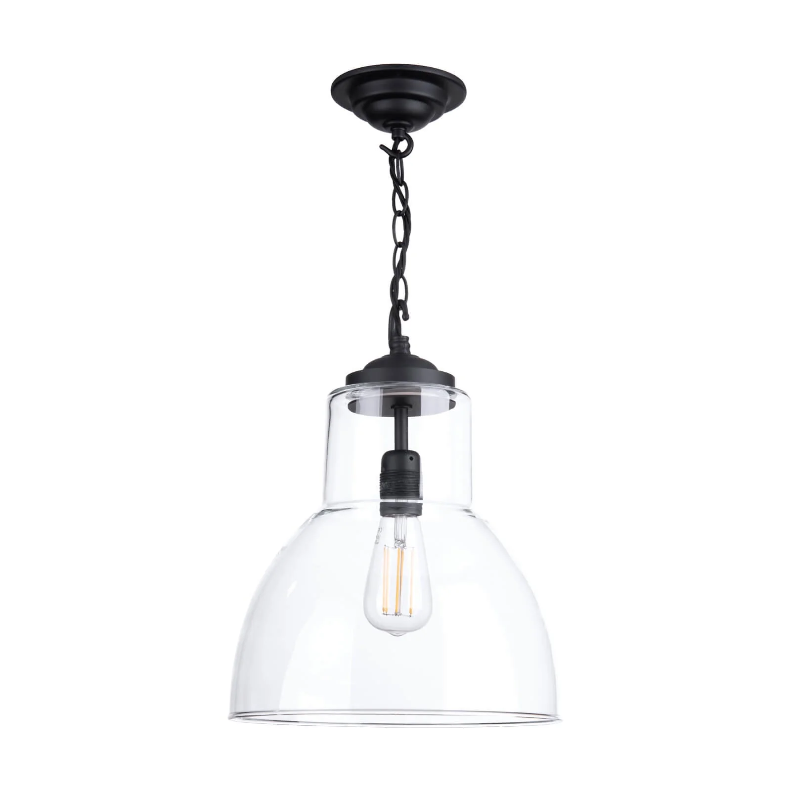 Upton 1 light Small/Large pendant Various Finishes - Image 19