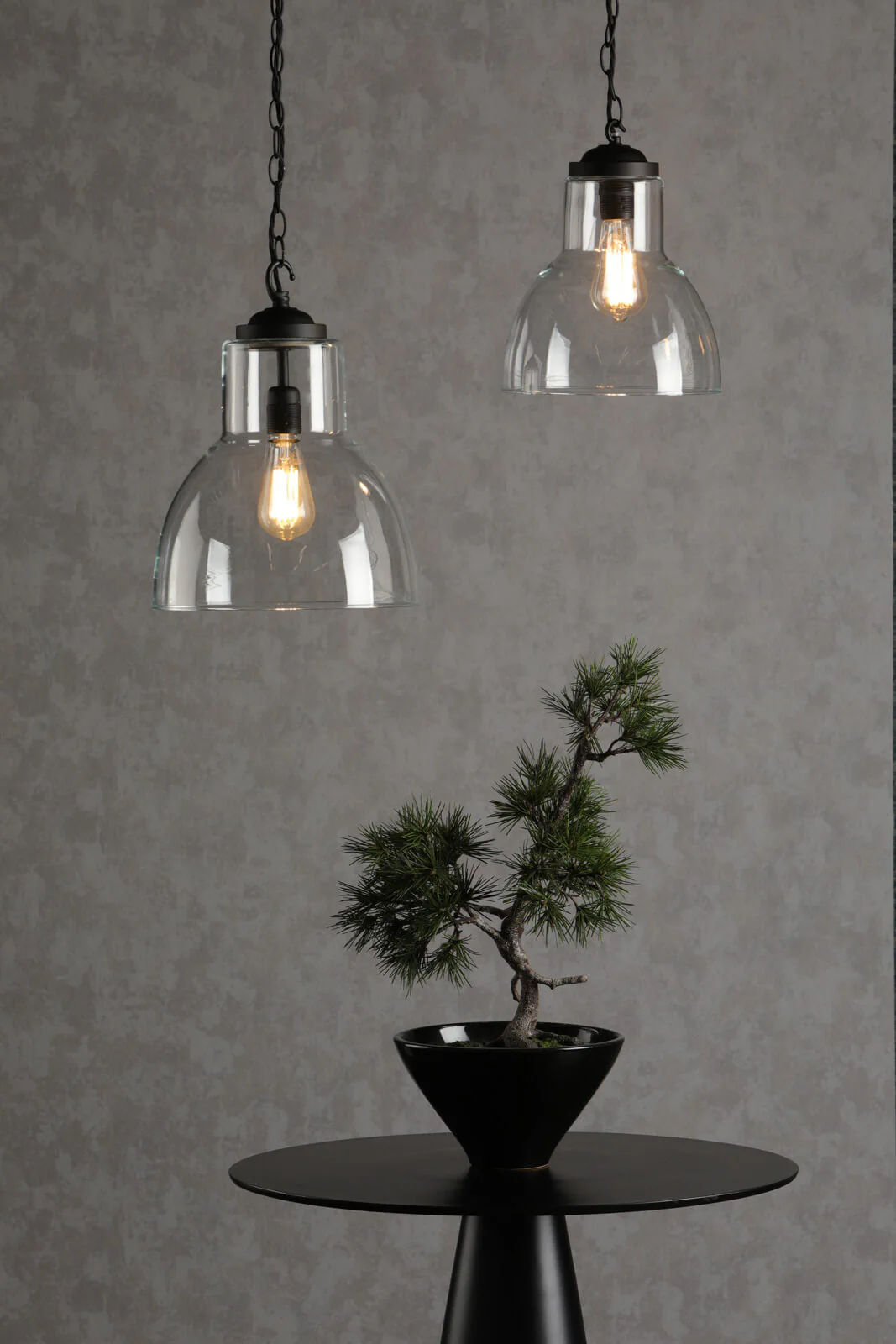 Upton 1 light Small/Large pendant Various Finishes - Image 4