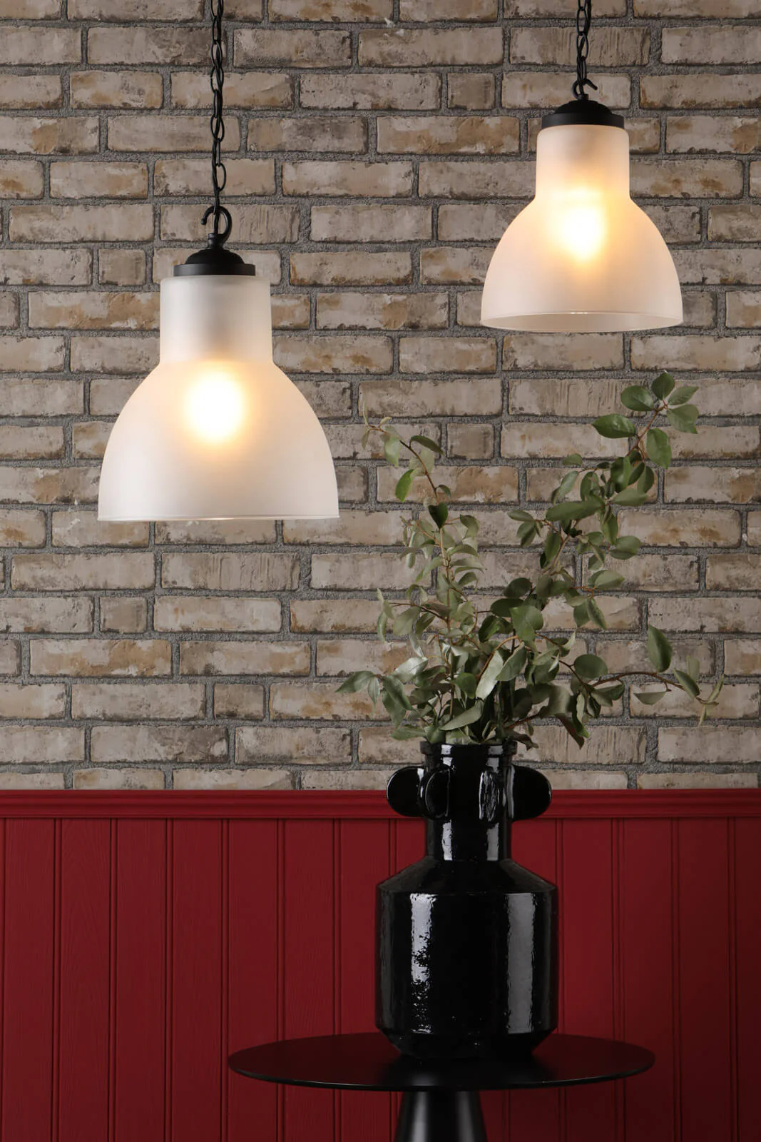 Upton 1 light Small/Large pendant Various Finishes - Image 6