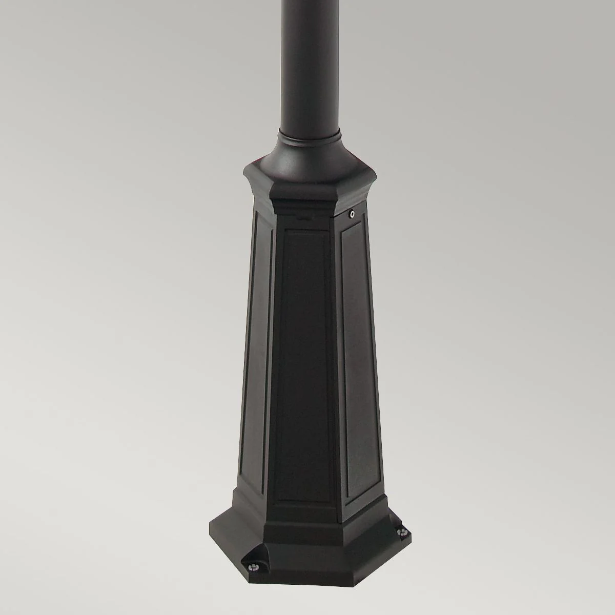 Valencia 1/2/3Lt Head Lamp Post - Black IP54  E27 - Image 10