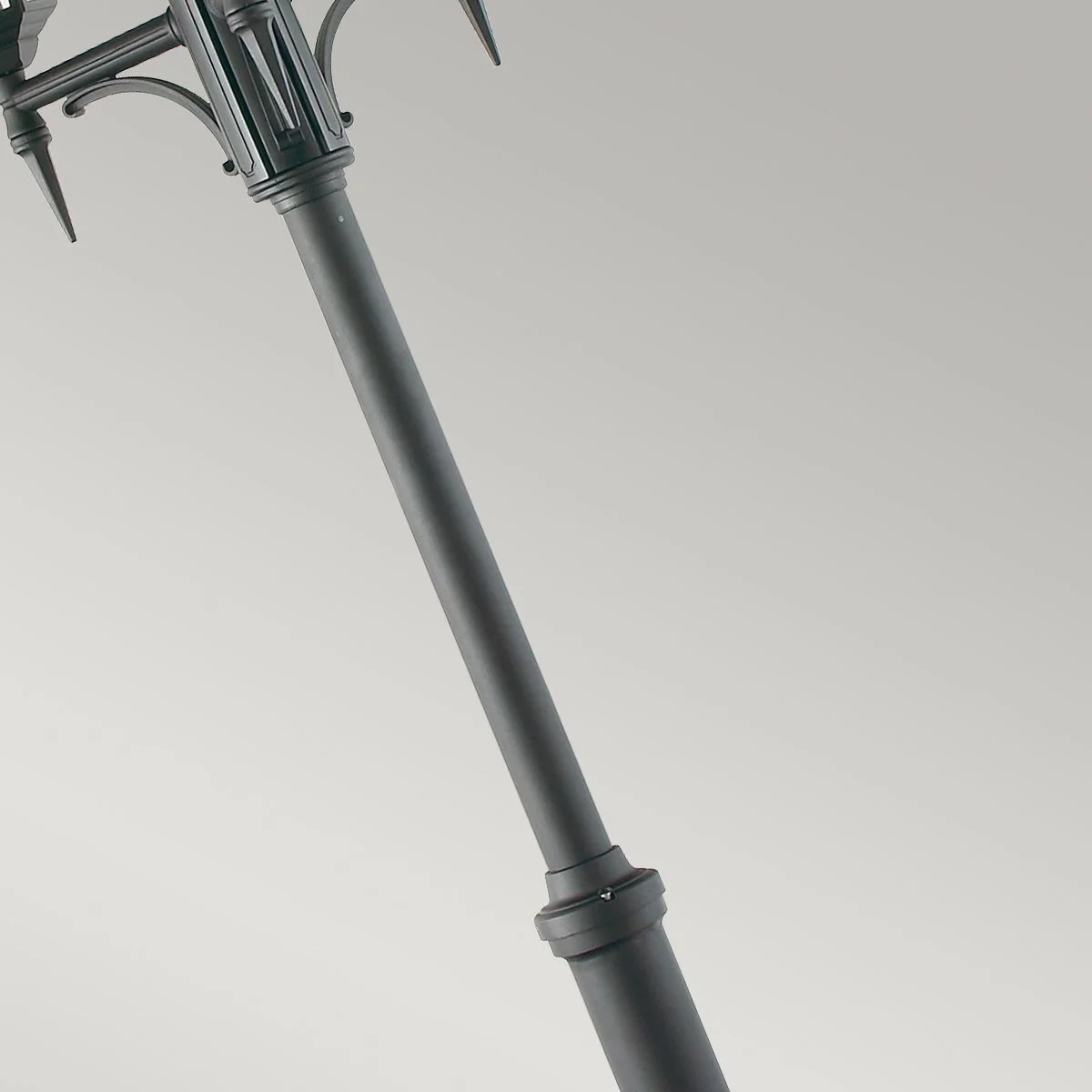 Valencia 1/2/3Lt Head Lamp Post - Black IP54  E27 - Image 12