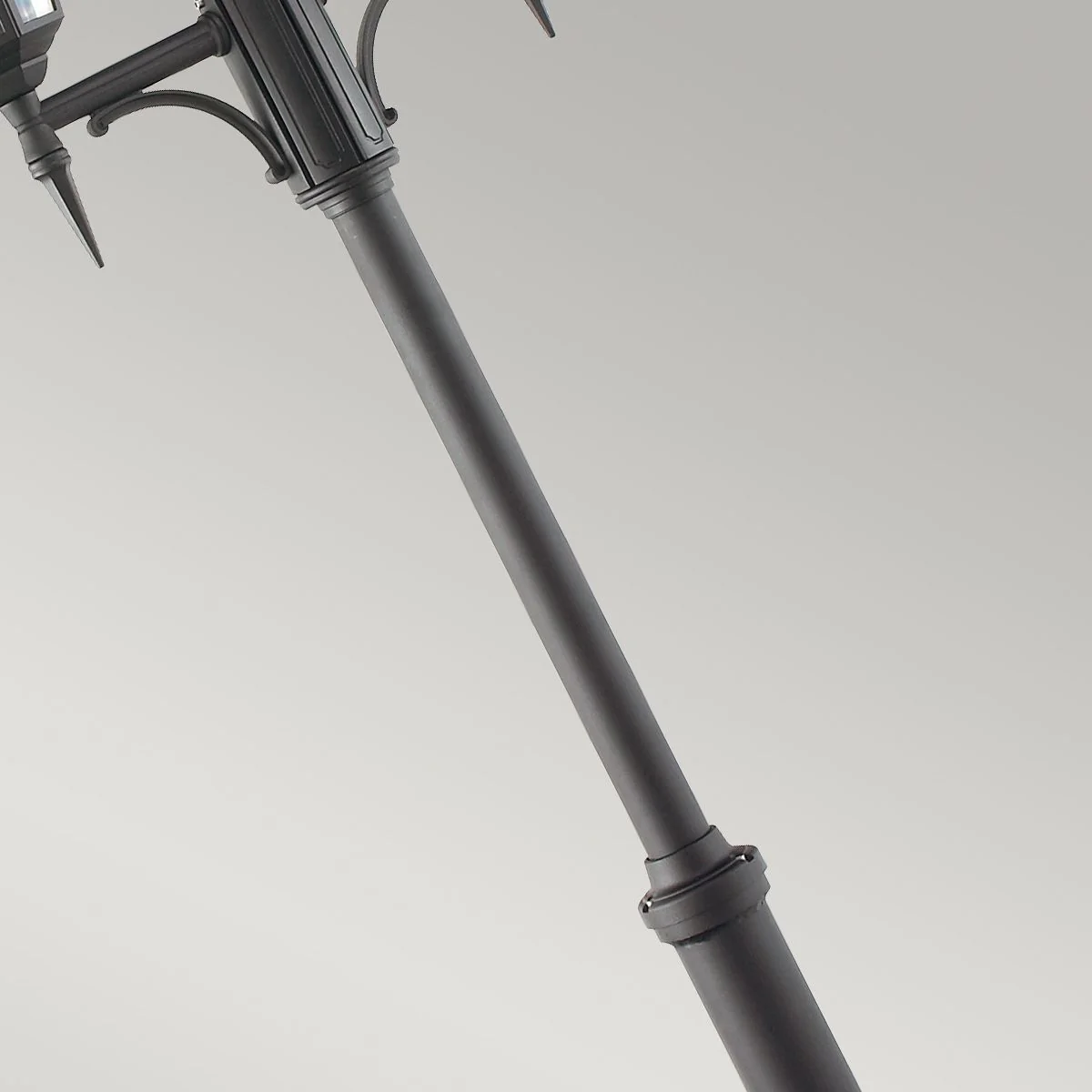 Valencia 1/2/3Lt Head Lamp Post - Black IP54  E27 - Image 9