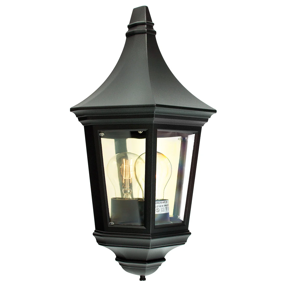 Valencia 1 Light Half Lantern