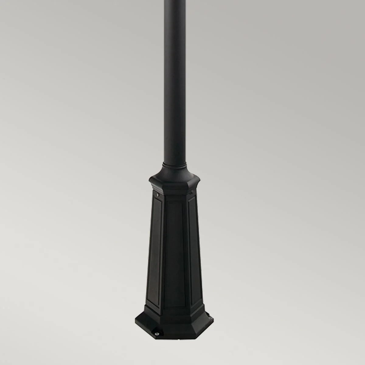 Valencia Grande 1/2Lt Post Light - Black IP54  E27 - Image 3