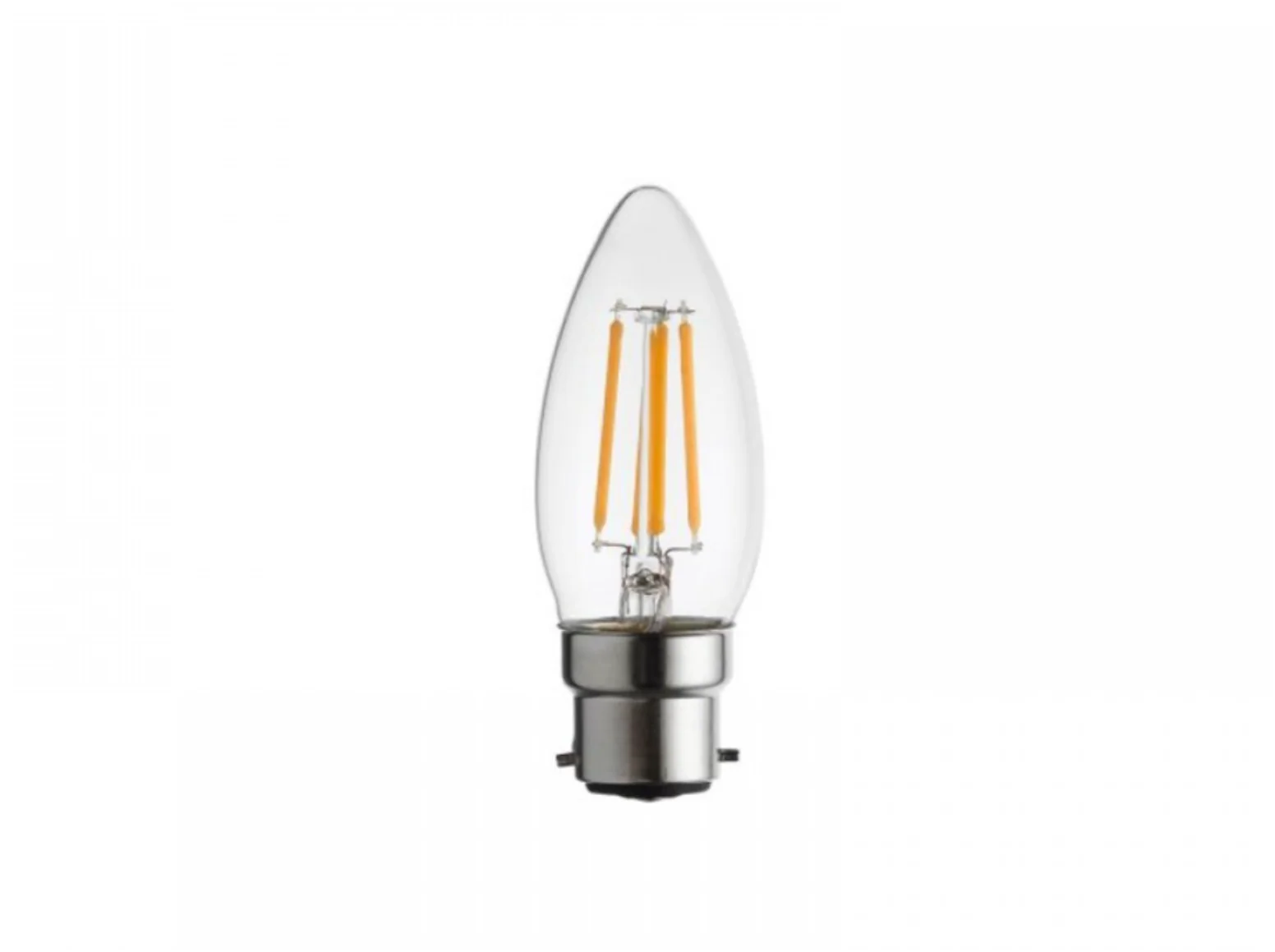 Value Classic LED Candle B22 Bulb- Various Finishes - Image 3