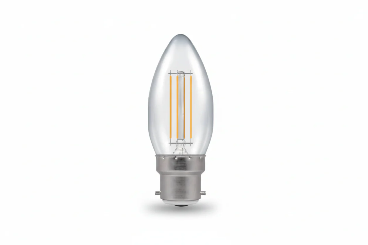 Value Classic LED Candle B22 Bulb- Various Finishes - Image 5