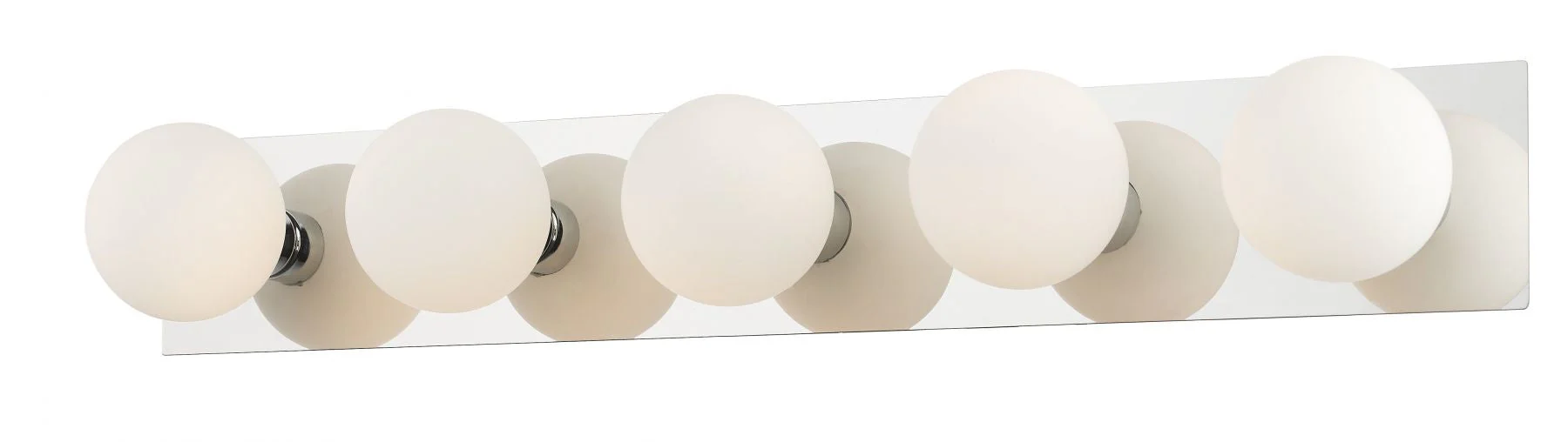 Vanity 3/5 Lt Bathroom Light- Polished Chrome/ Matt Black - Image 4