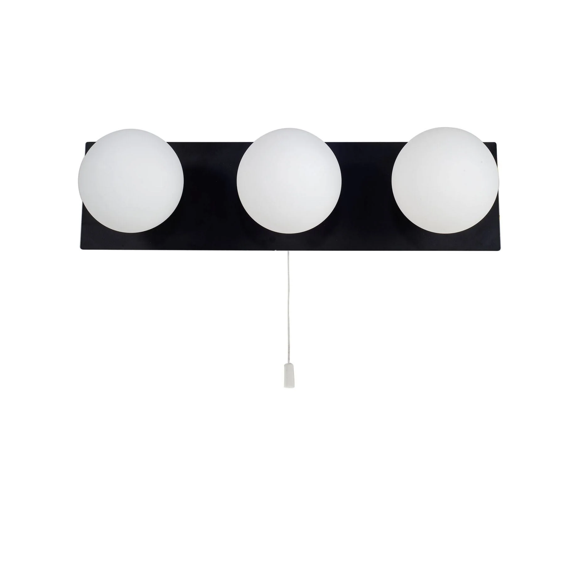 Vanity 3/5 Lt Bathroom Light- Polished Chrome/ Matt Black - Image 5